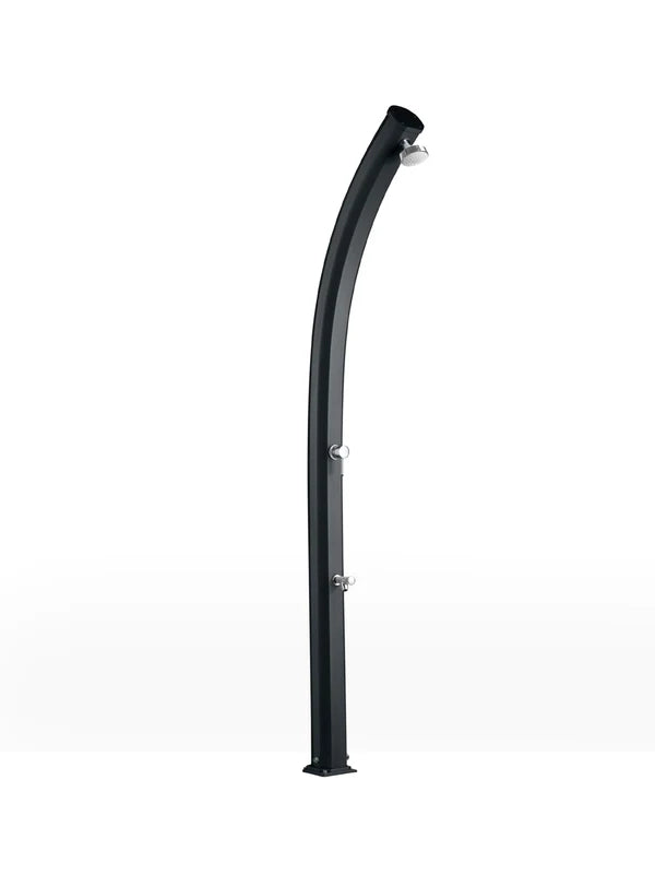 Arkema Doccia Tradizionale Jolly da esterno in alluminio con lavapiedi - A525