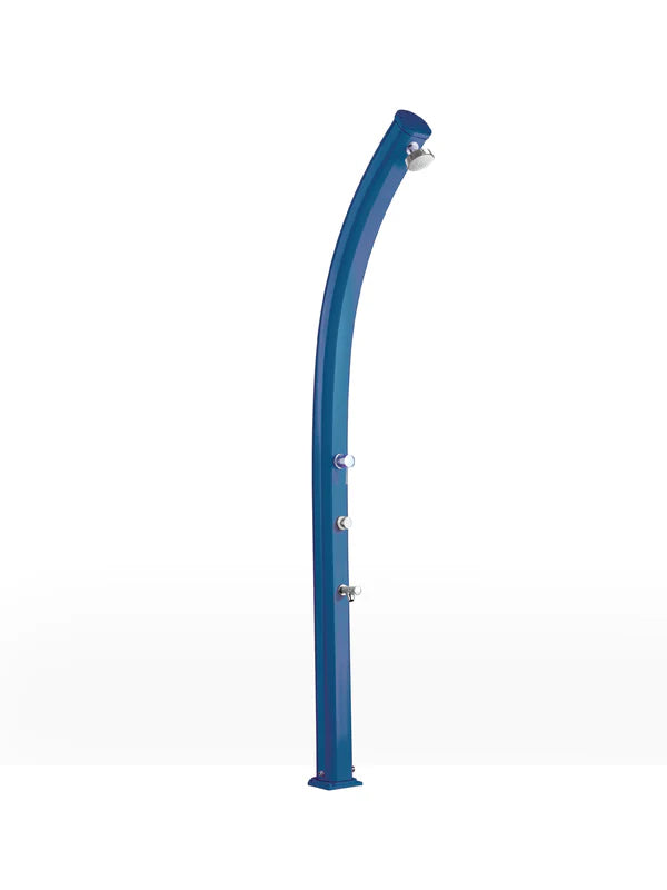 Arkema Doccia Tradizionale da giardino JOLLY CURVA in alluminio - A505