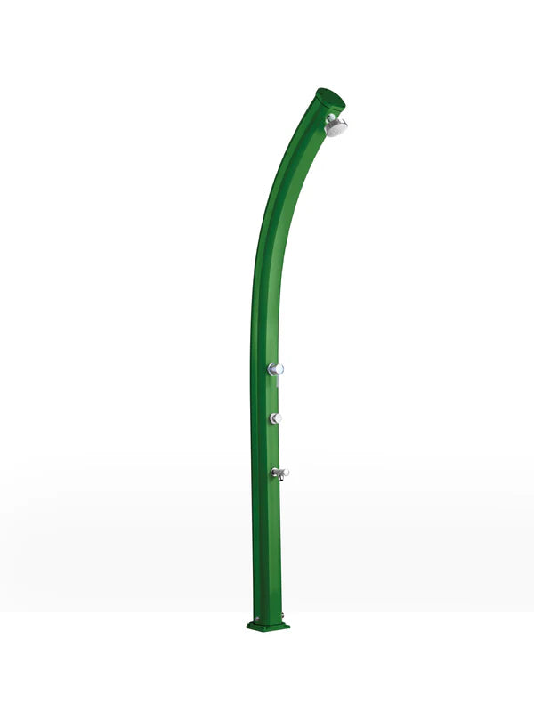 Arkema Doccia Tradizionale da giardino JOLLY CURVA in alluminio - A505