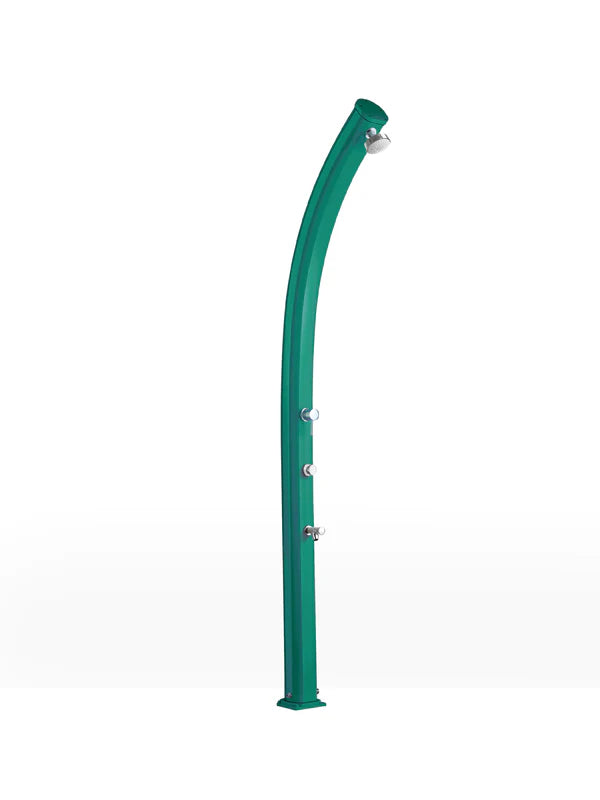 Arkema Doccia Tradizionale da giardino JOLLY CURVA in alluminio - A505