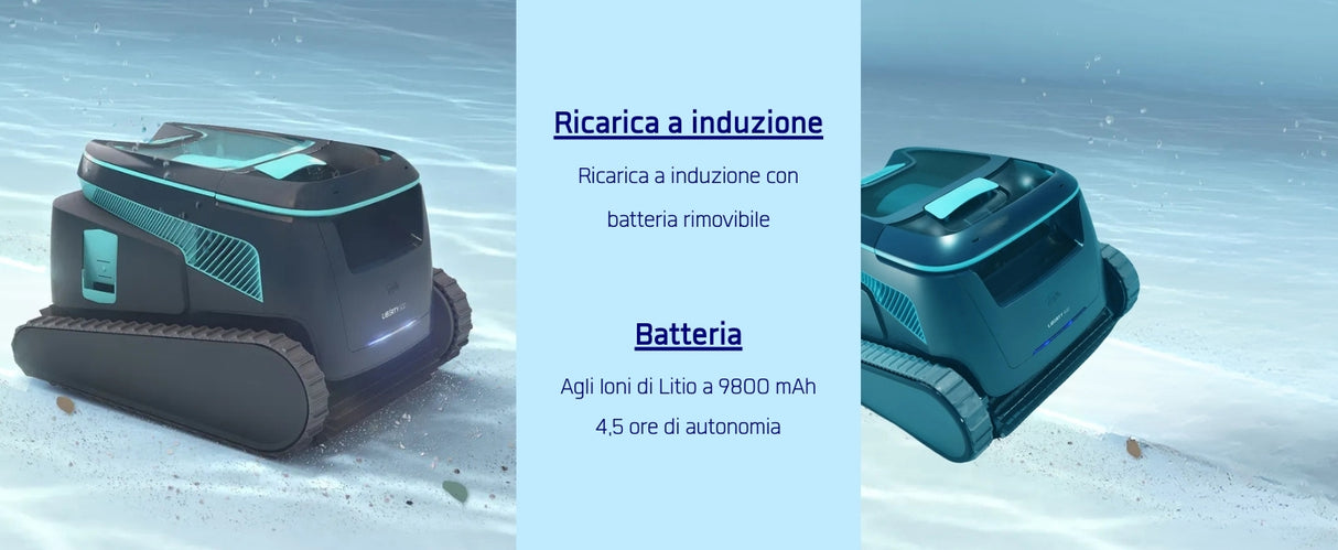 Dolphin Liberty 600 IOT Robot a batteria pulizia totale