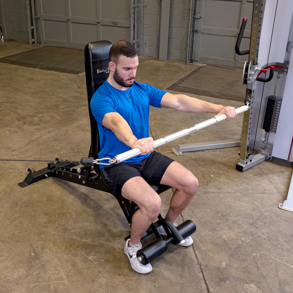 Body-Solid Aluminum Double Swivel Bar MB100A