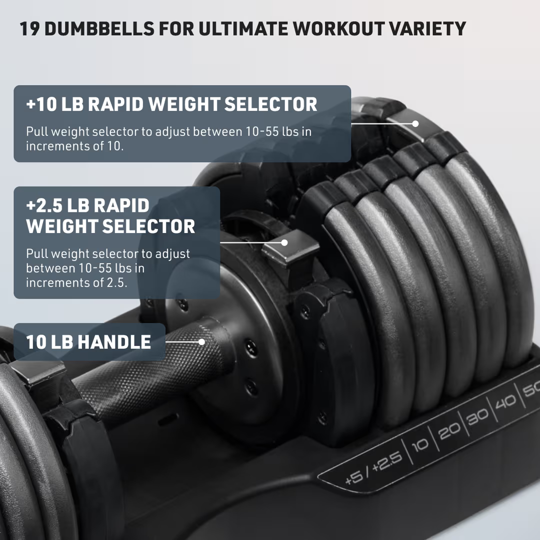 Nordictrack Manubri con selettore 5-25 kg