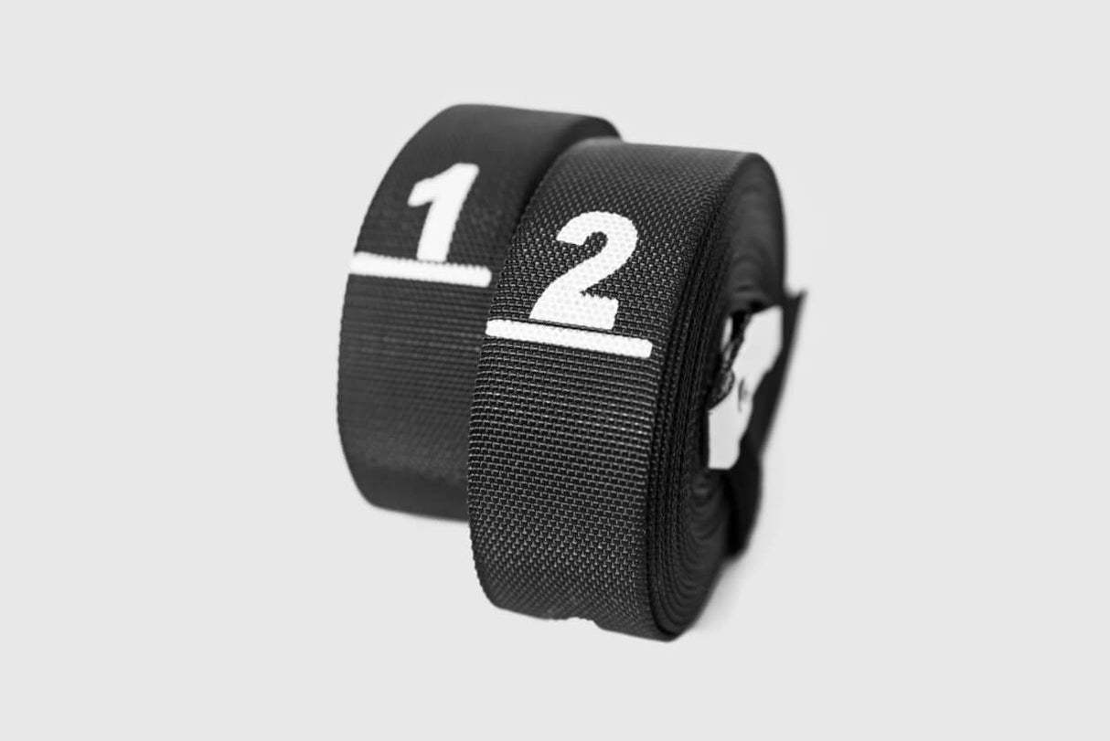 Xenios USA 16.4' Black Heavy Duty Strap Anchor (Cinghia di ancoraggio - 500 cm) - XSSTBK04