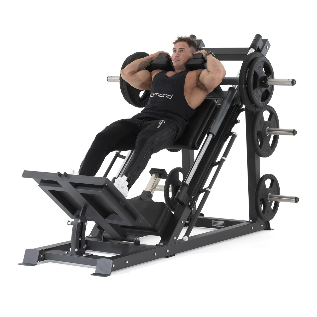 Diamond Combo Leg Press 45° / Hack Squat serie 300 - PL-COMBOLEGPRESSHACK