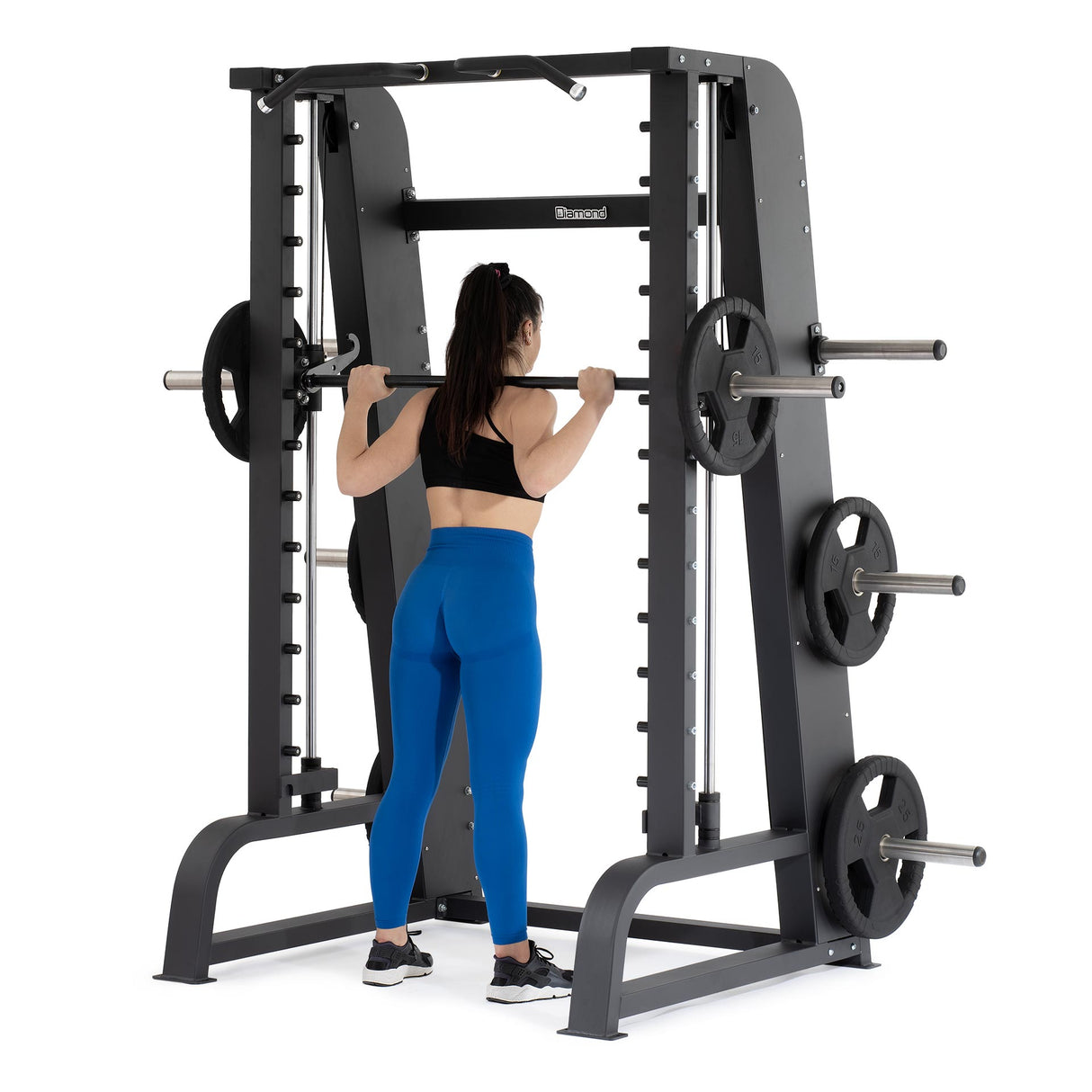 Diamond Smith Machine + Postazione Rack serie 300 - PL-SMITHMACHINE-N