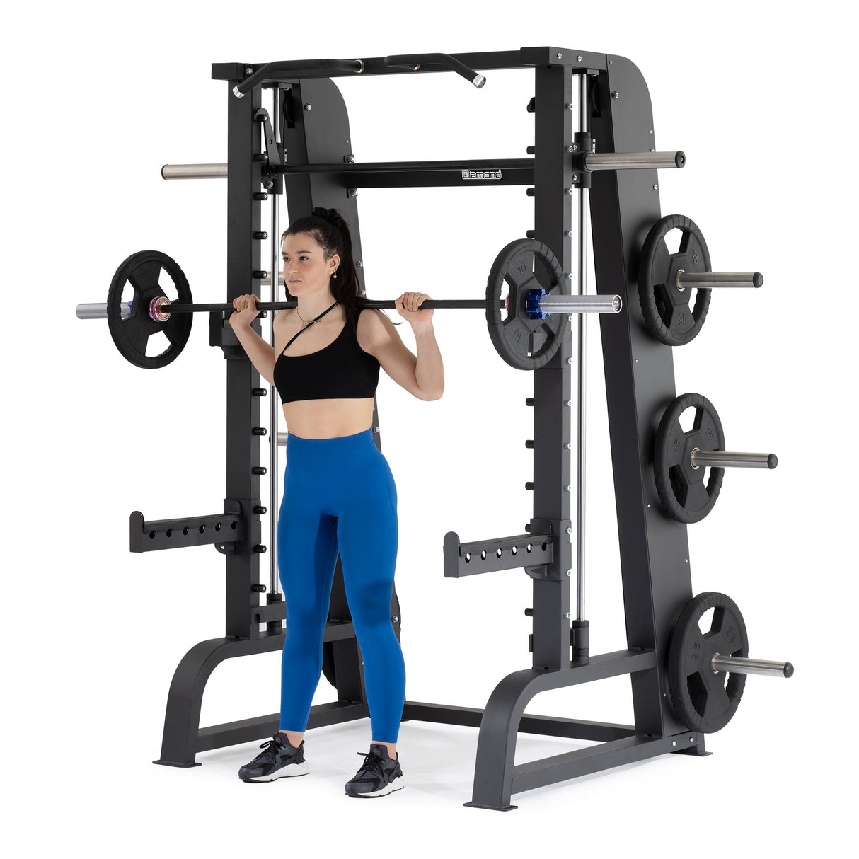 Diamond Smith Machine + Postazione Rack serie 300 - PL-SMITHMACHINE-N