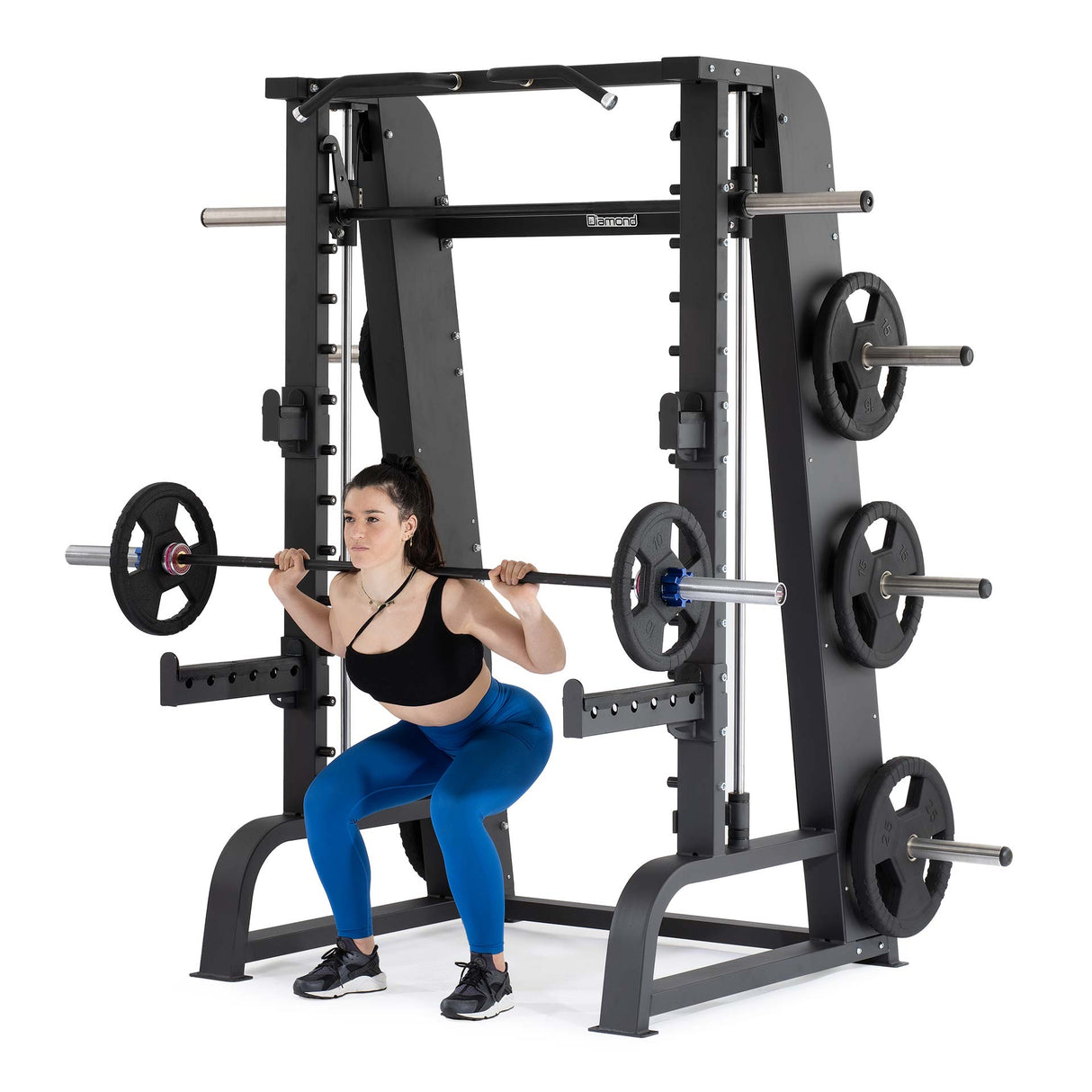 Diamond Smith Machine + Postazione Rack serie 300 - PL-SMITHMACHINE-N