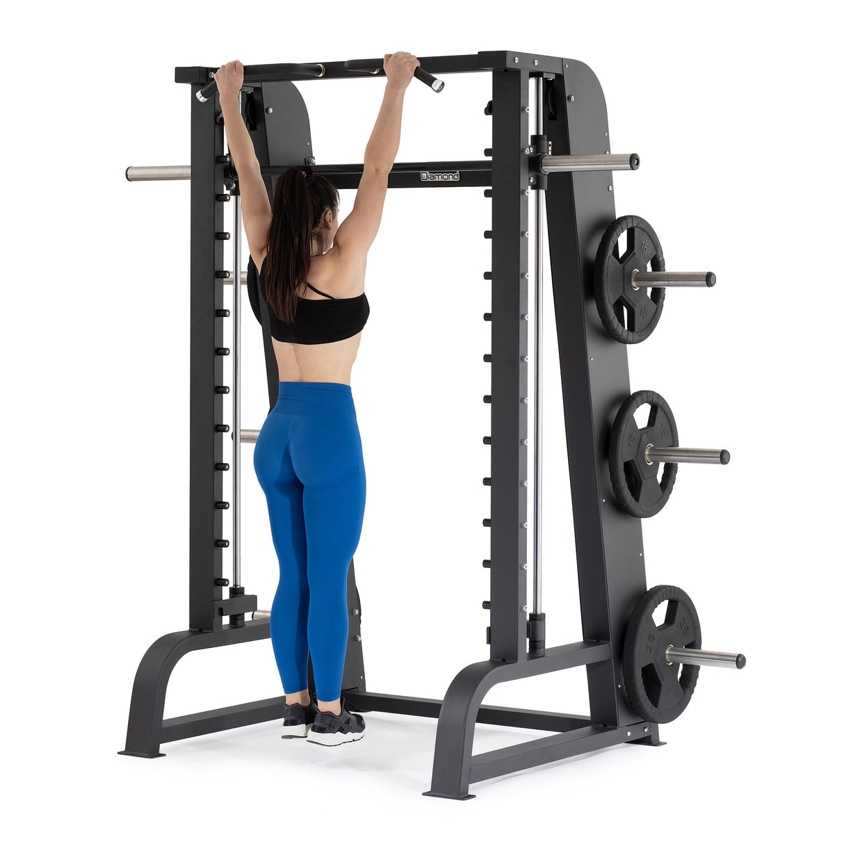 Diamond Smith Machine + Postazione Rack serie 300 - PL-SMITHMACHINE-N