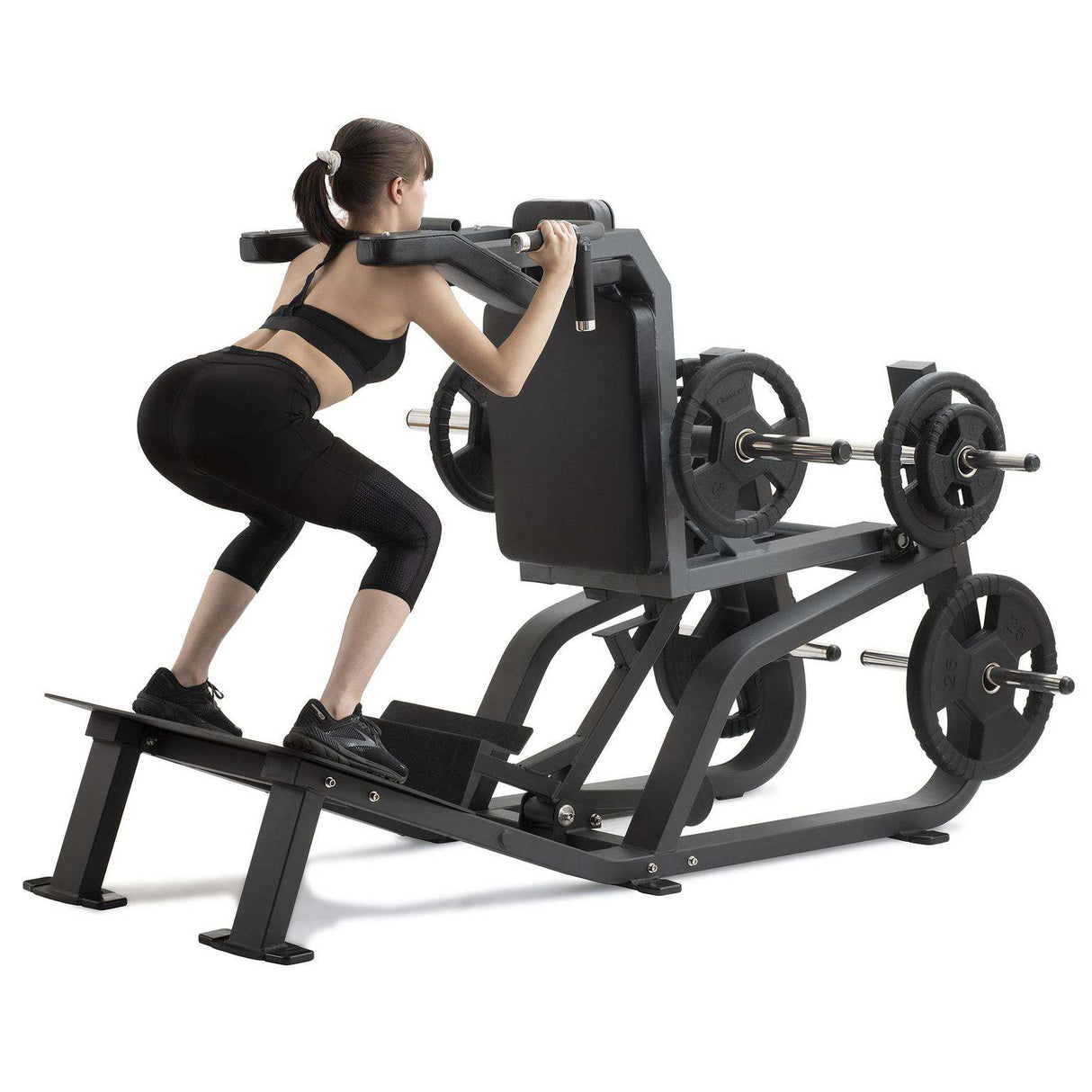 Diamond Hack Squat con sistema di blocco al piede serie 300 - PL-HACKSQUAT