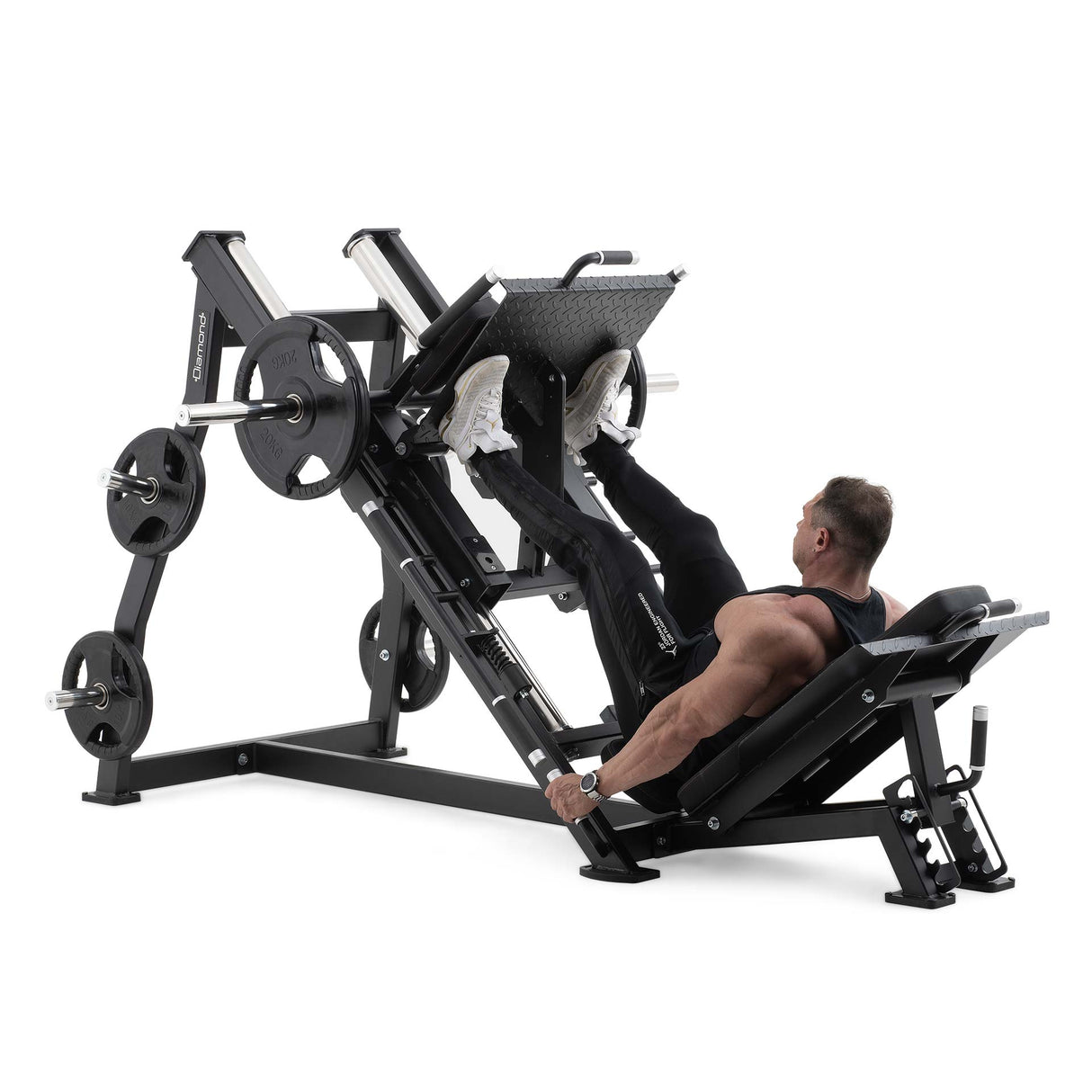 Diamond Combo Leg Press 45° / Hack Squat - serie 500 - PL500-COMBOLEGPRESSHACK