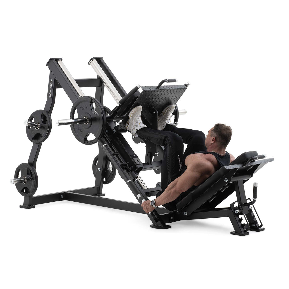 Diamond Combo Leg Press 45° / Hack Squat - serie 500 - PL500-COMBOLEGPRESSHACK