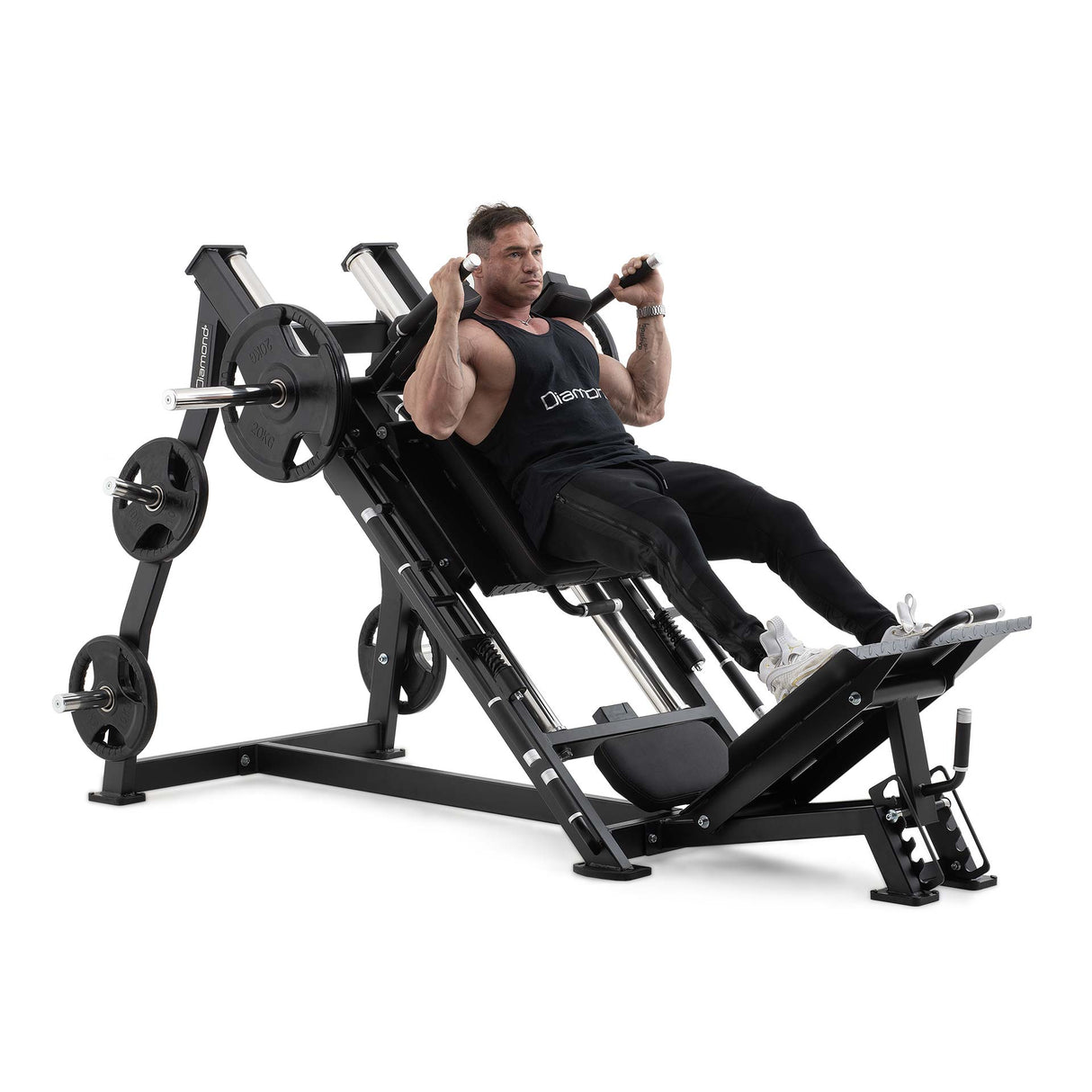 Diamond Combo Leg Press 45° / Hack Squat - serie 500 - PL500-COMBOLEGPRESSHACK