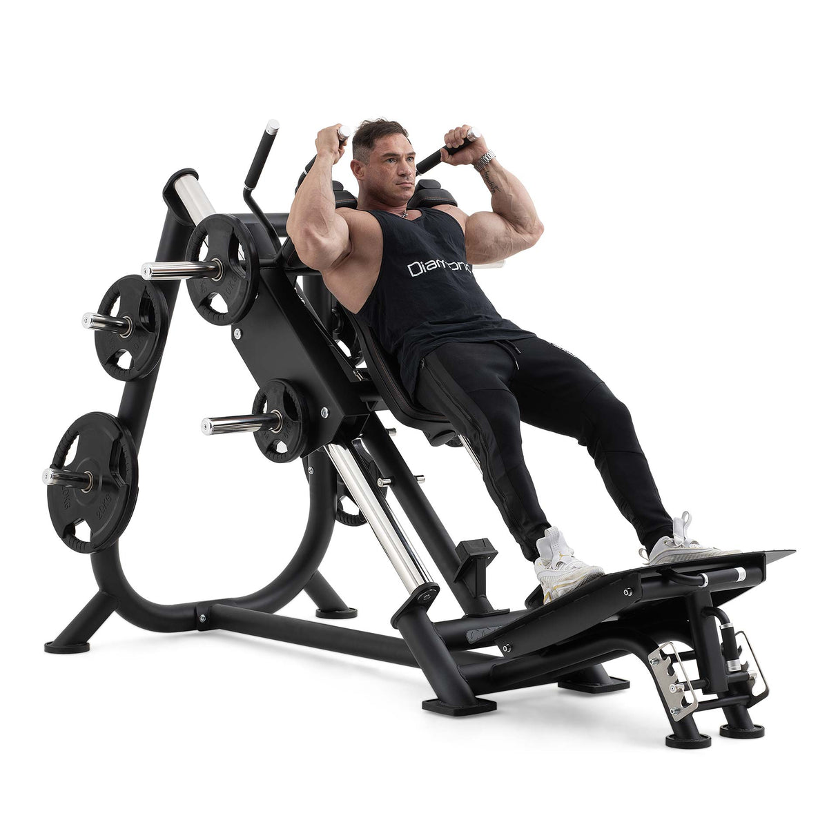 Diamond Linear Hacksquat Professionale Serie 550 - PL550-LINEARHACKSQUAT