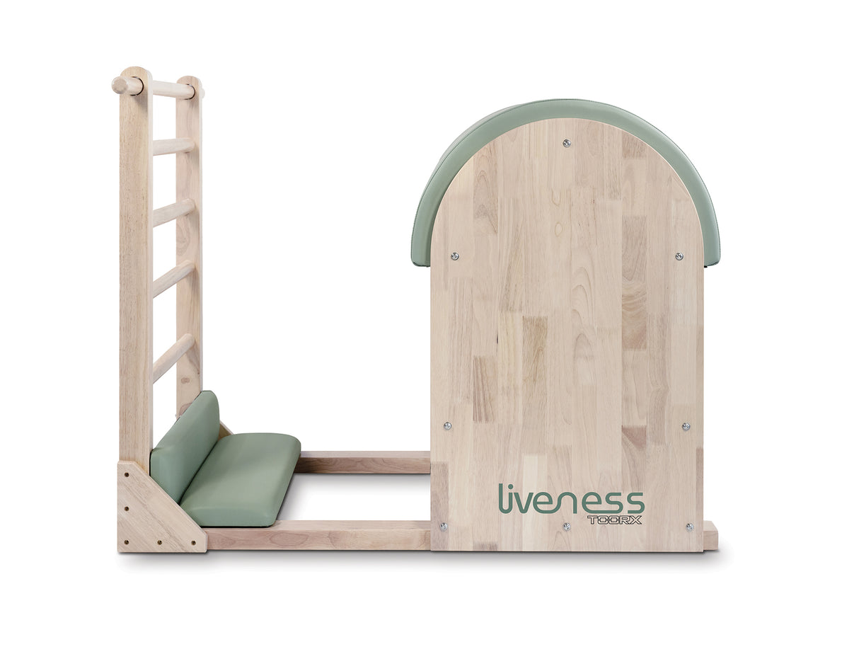 Liveness Ladder Barrel in natural oak wood, Green Tea color - PTX-1900G