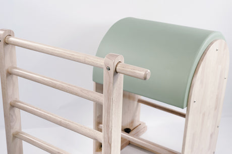 Liveness Ladder Barrel in natural oak wood, Green Tea color - PTX-1900G