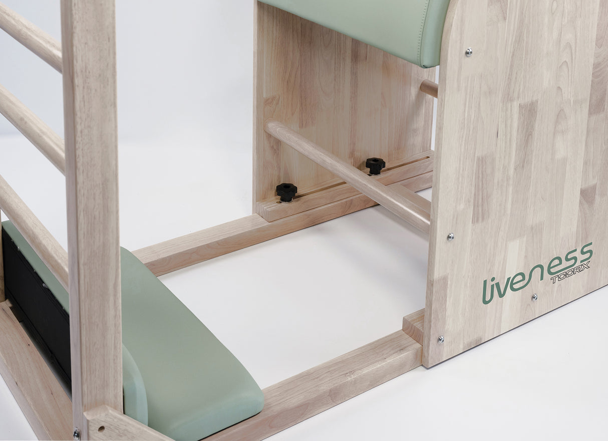 Liveness Ladder Barrel in natural oak wood, Green Tea color - PTX-1900G
