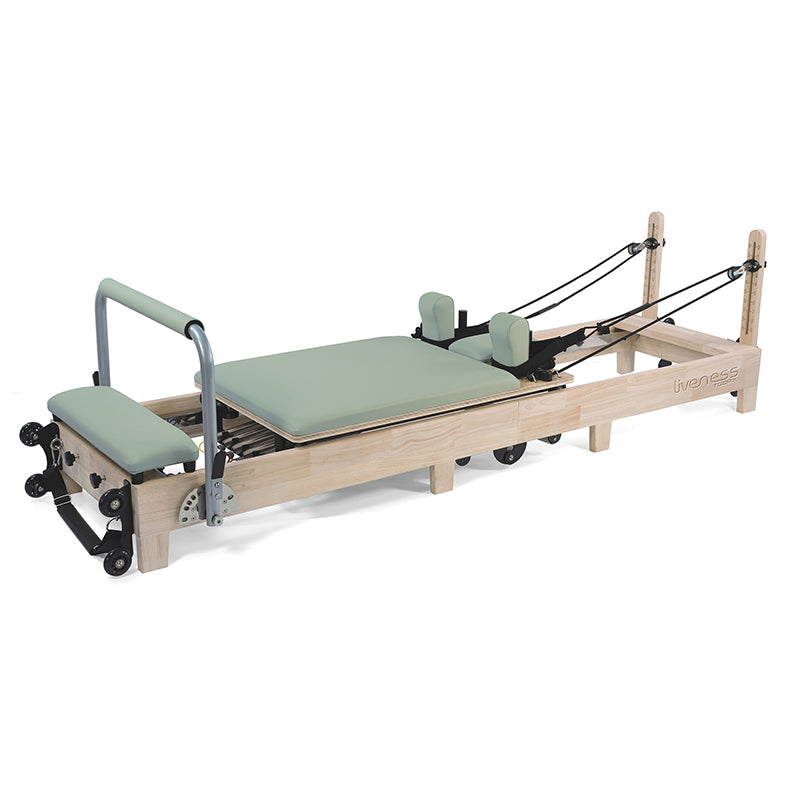 Liveness Reformer in legno di quercia naturale pieghevole Green Tea PTX-3000G