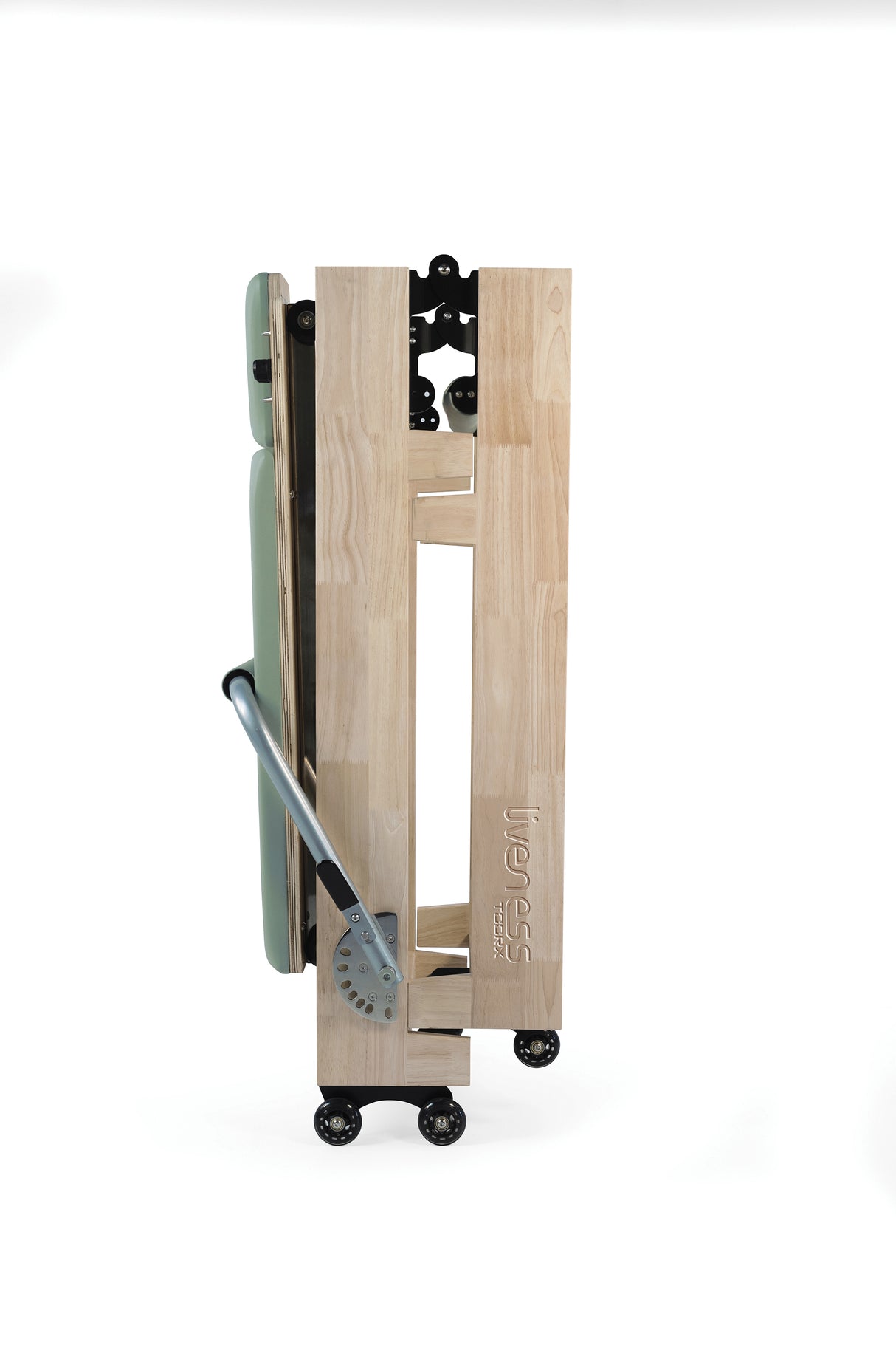 Liveness Reformer in legno di quercia naturale pieghevole Green Tea PTX-3000G