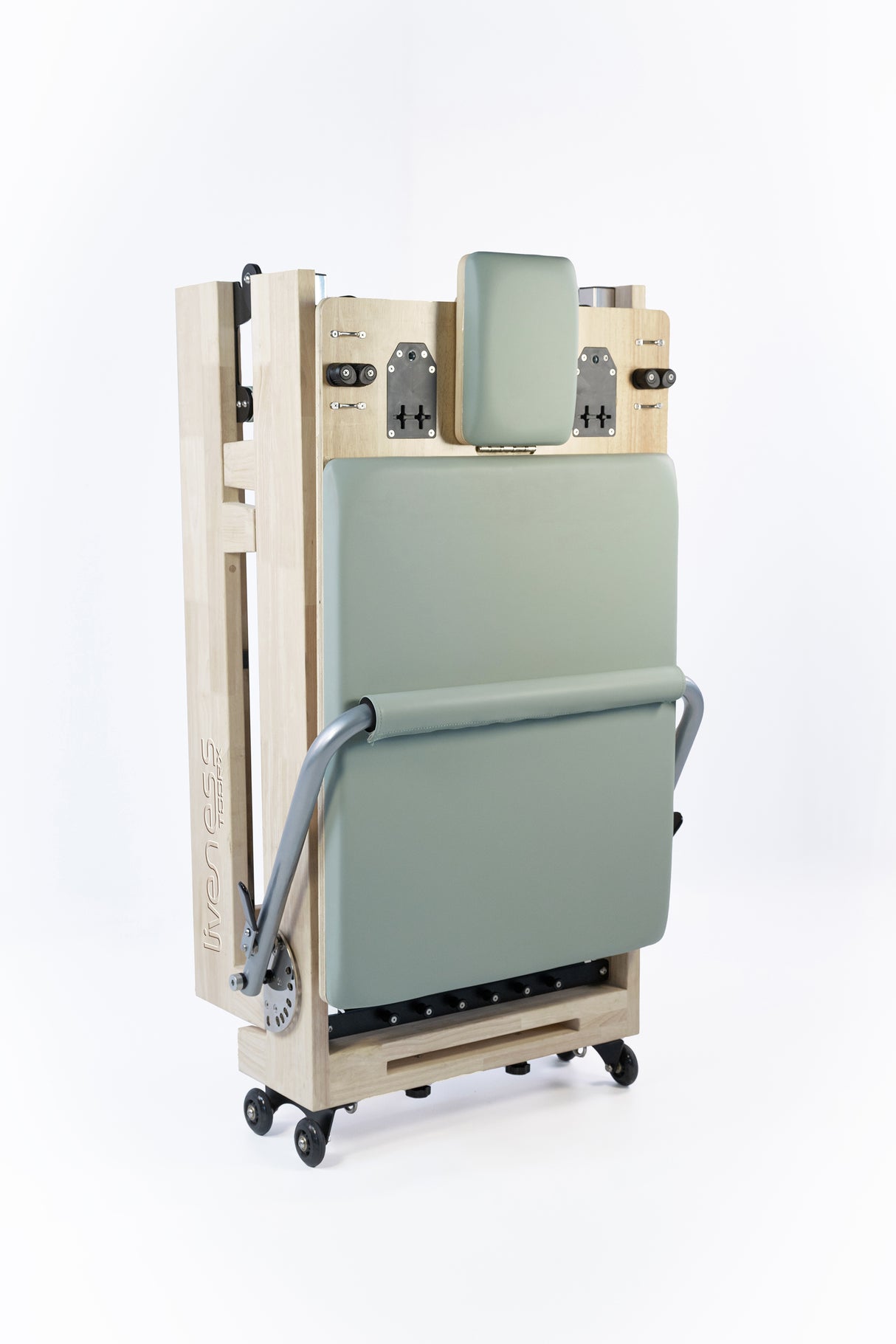 Liveness Reformer in legno di quercia naturale pieghevole Green Tea PTX-3000G