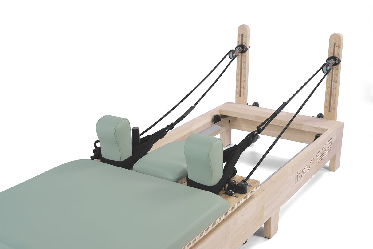 Liveness Reformer in legno di quercia naturale pieghevole Green Tea PTX-3000G