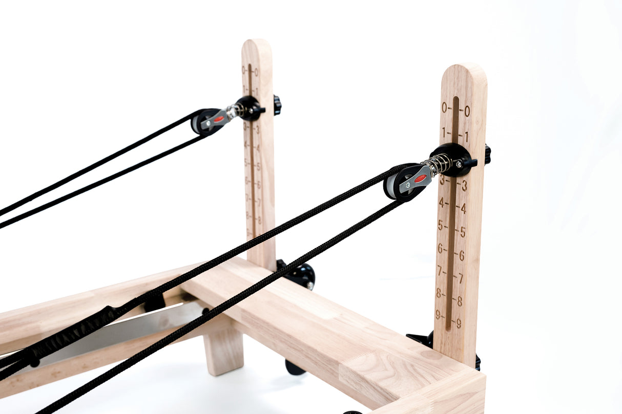 Liveness Reformer in legno di quercia naturale pieghevole Green Tea PTX-3000G