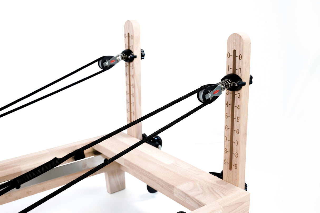 Liveness Reformer in legno di quercia naturale pieghevole Green Tea PTX-3000G