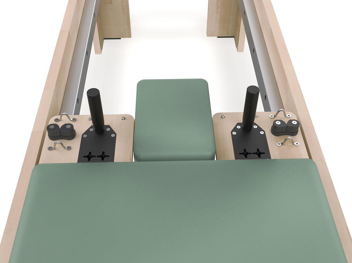 Liveness Cadillac Reformer in legno di quercia naturale colore Green Tea - PTX-6000G