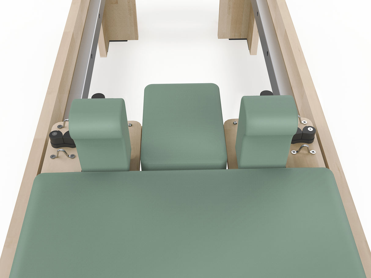 Liveness Cadillac Reformer in legno di quercia naturale colore Green Tea - PTX-6000G