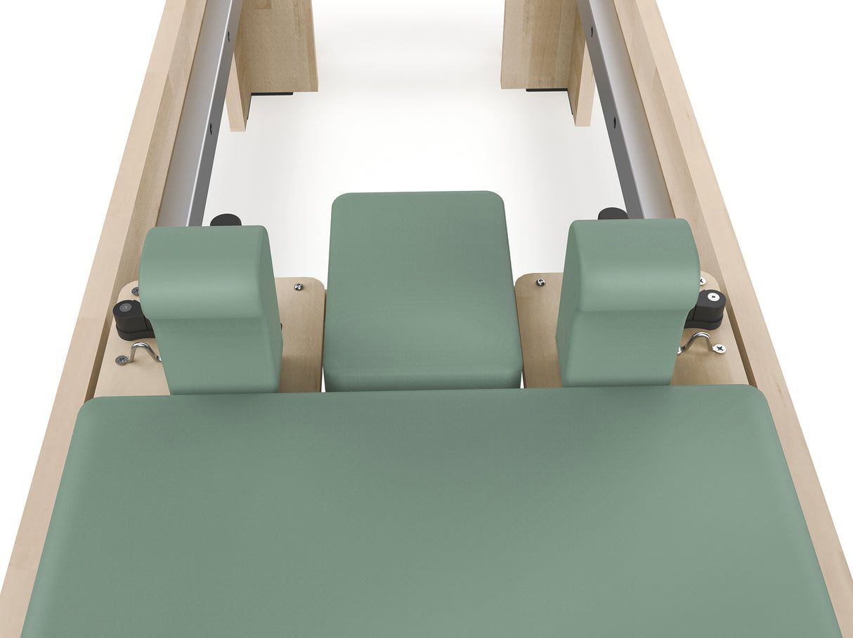 Liveness Cadillac Reformer in legno di quercia naturale colore Green Tea - PTX-6000G