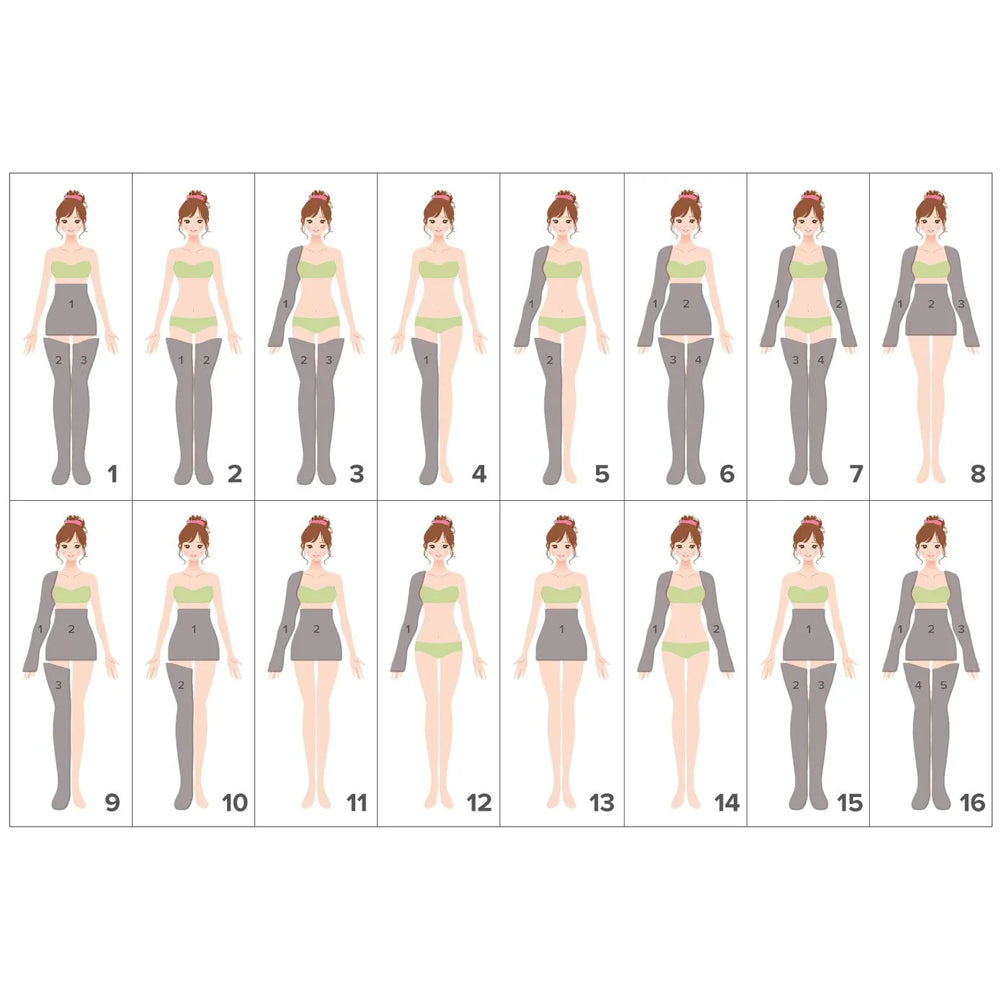 Mesis Perfect Waves PressoMassage Complete (con 2 gambali + kit + 2 bracciali + borsa per accessori)