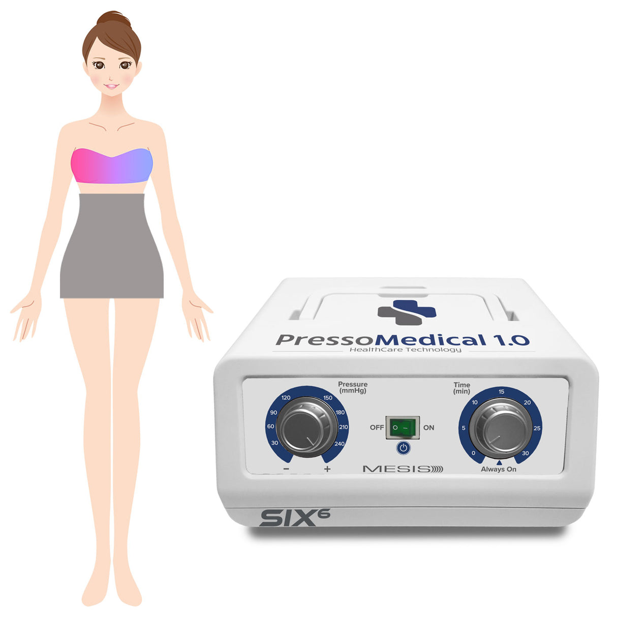 Mesis Pressotherapy PressoMedical 1.0 SIX6 - One Waist