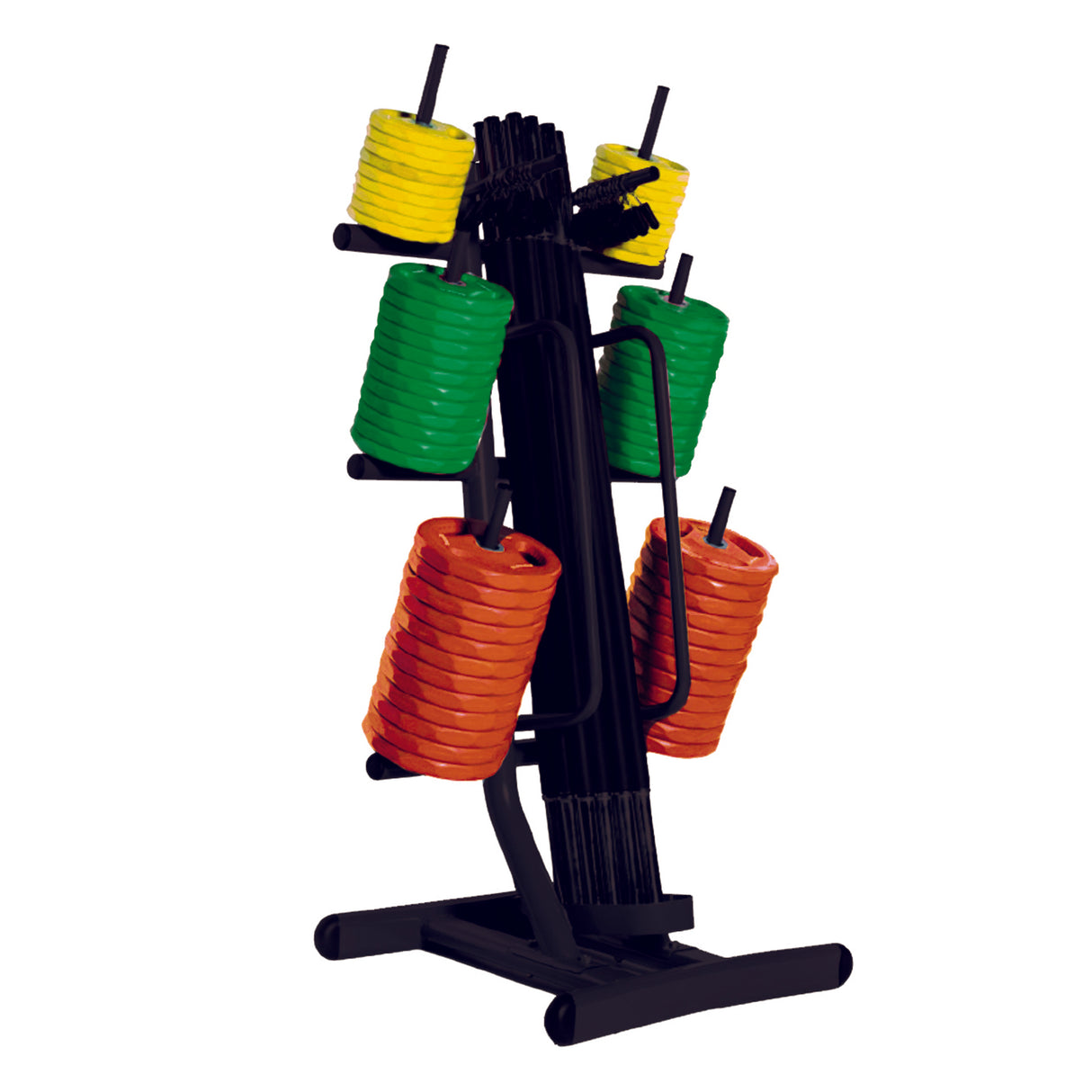 Diamond Rastrelliera Porta Body Pump Set - 12 Paia - RBPS-12