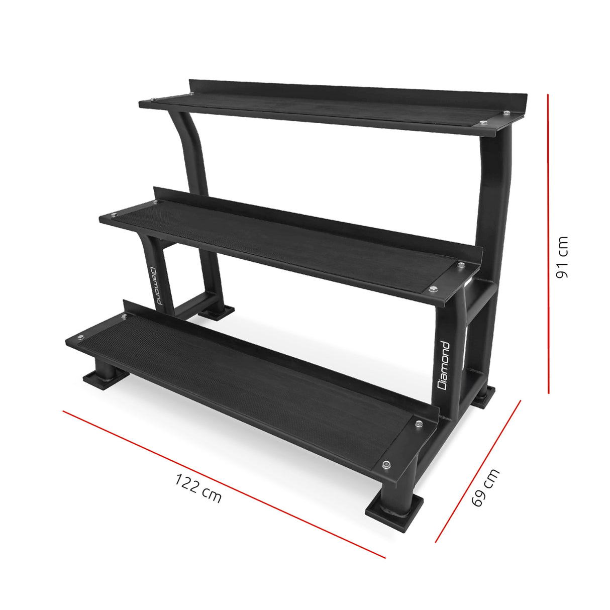 Diamond Rastrelliera Kettlebell - RK-3R