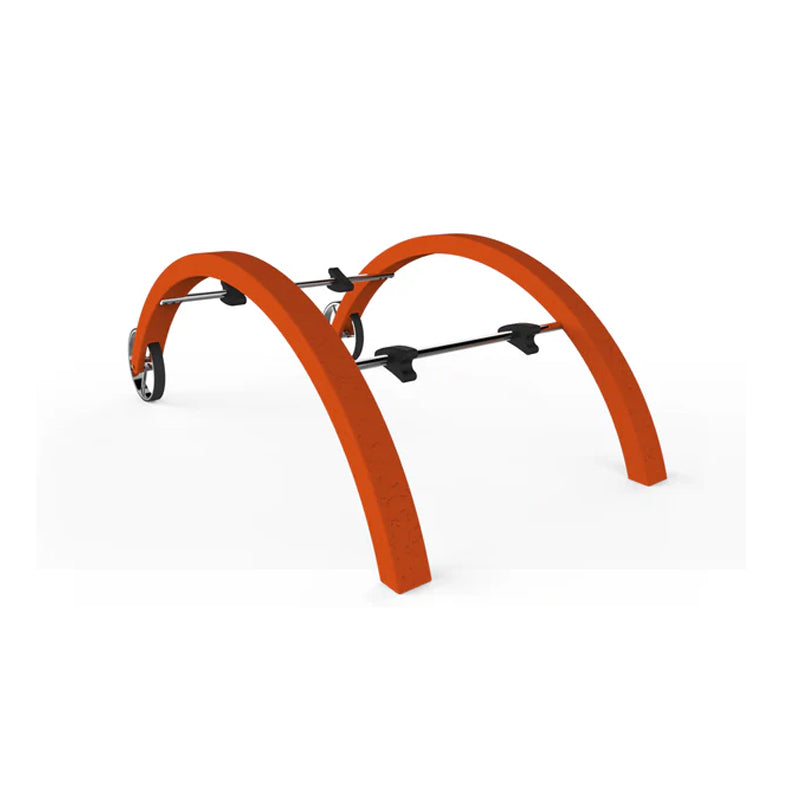 Arkema S910 Support with Wheels and Armrests for CHAISE LONGE Serendipity