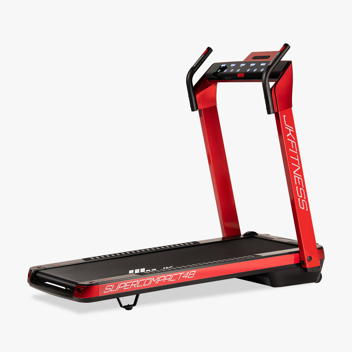 JK Fitness Tapis Roulant SUPERCOMPACT48 Red - compatibile Zwift e Kinomap