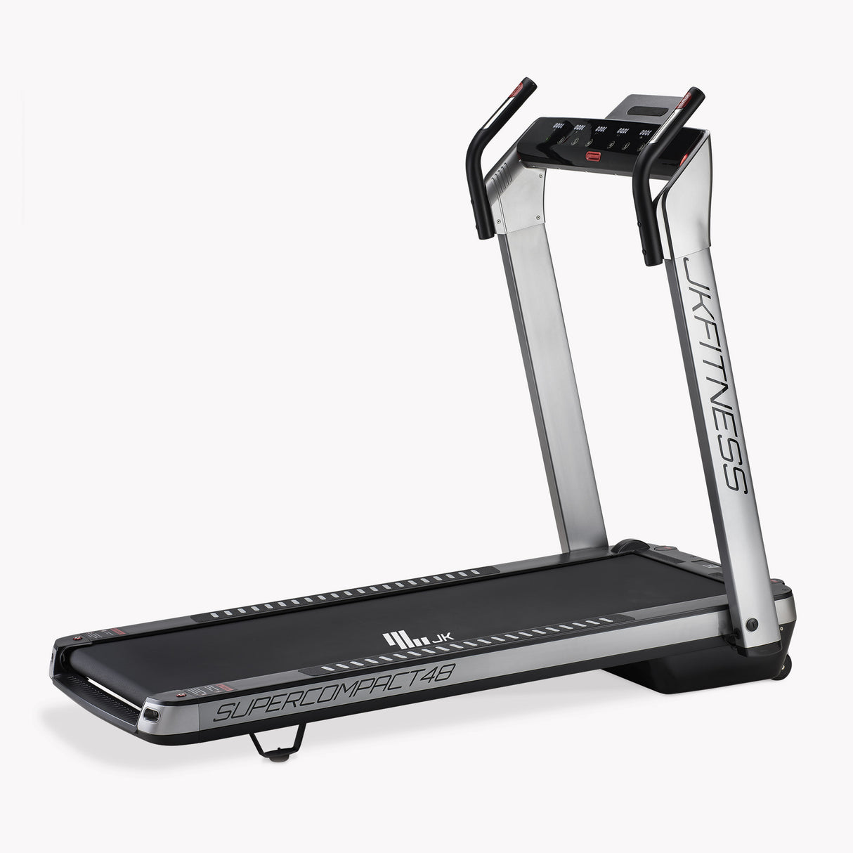 JK Fitness Tapis Roulant SUPERCOMPACT48 Silver - compatibile Zwift e Kinomap