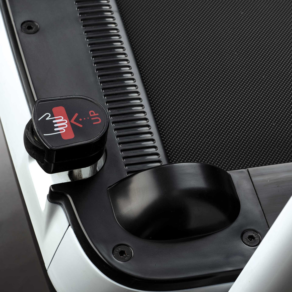 JK Fitness Tapis Roulant SUPERCOMPACT48 Red - compatibile Zwift e Kinomap