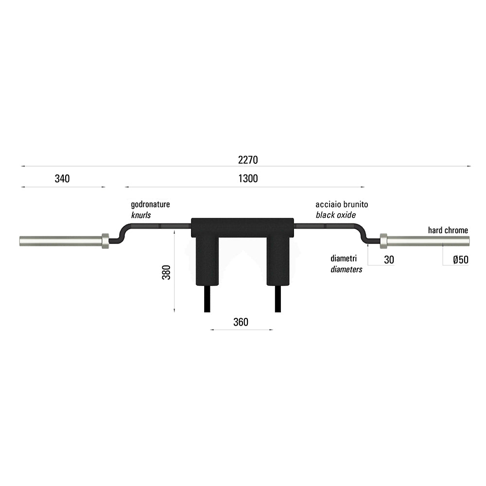 Toorx Professional Safety Squat Bar SSB-PRO