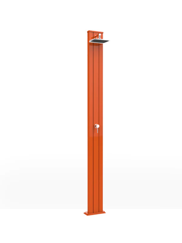 Arkema Spring S Outdoor Solar Shower in Aluminum 30 Liters