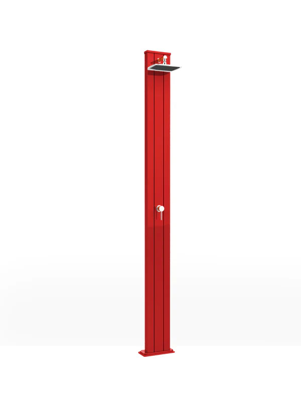 Arkema Spring S Outdoor Solar Shower in Aluminum 30 Liters