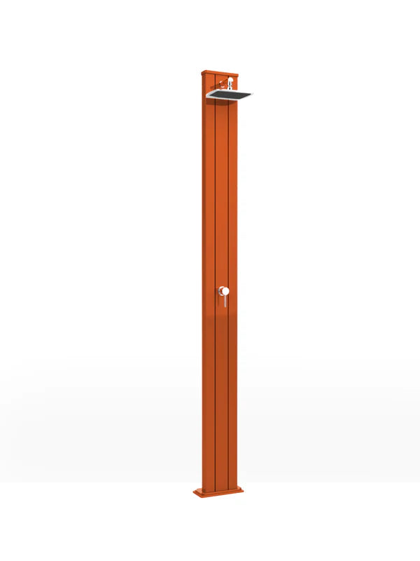 Arkema Spring S Outdoor Solar Shower in Aluminum 30 Liters