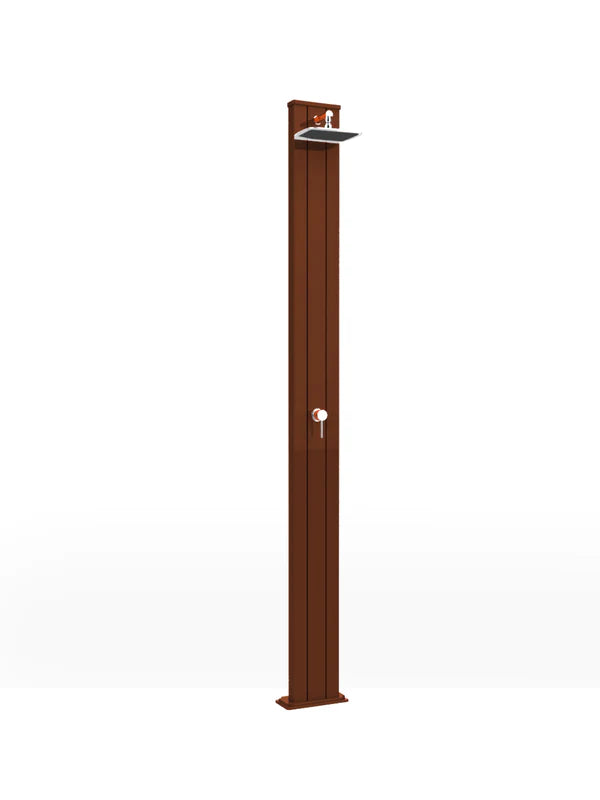 Arkema Spring S Outdoor Solar Shower in Aluminum 30 Liters