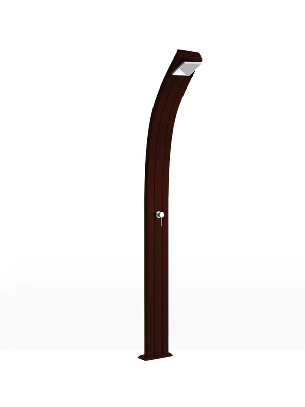 Arkema Solar Garden Shower SPRING CURVE 25 LITER in aluminum - A100