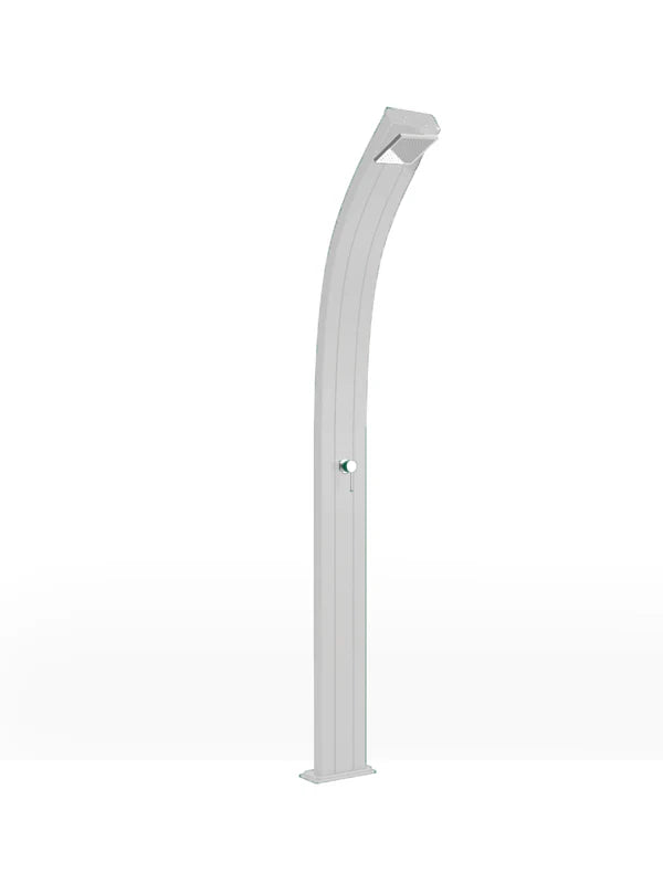 Arkema Solar Garden Shower SPRING CURVE 25 LITER in aluminum - A100