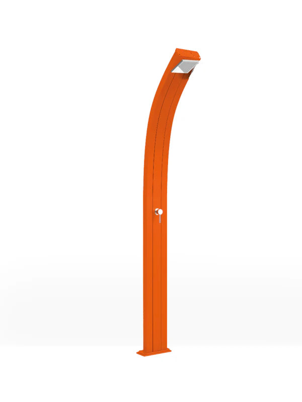 Arkema Doccia tradizionale da giardino SPRING CURVA, in alluminio - A105