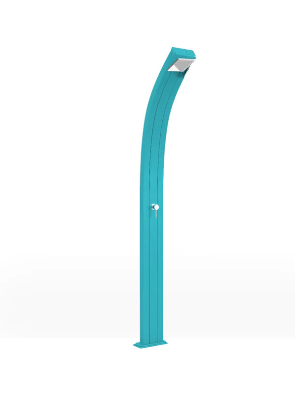 Arkema Doccia tradizionale da giardino SPRING CURVA, in alluminio - A105