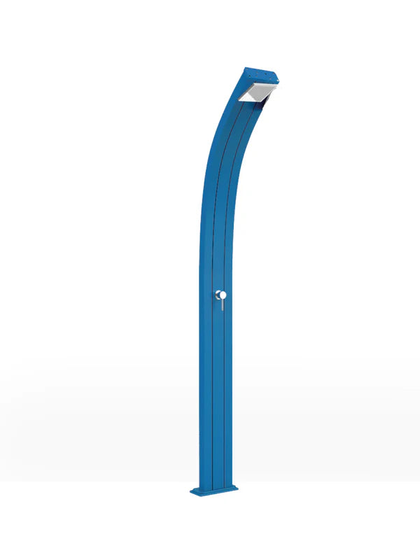 Arkema Doccia tradizionale da giardino SPRING CURVA, in alluminio - A105