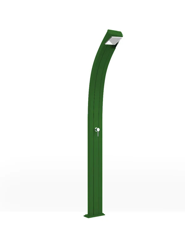 Arkema Doccia tradizionale da giardino SPRING CURVA, in alluminio - A105