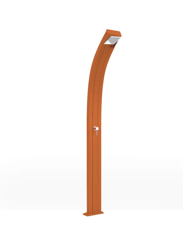 Arkema Doccia tradizionale da giardino SPRING CURVA, in alluminio - A105